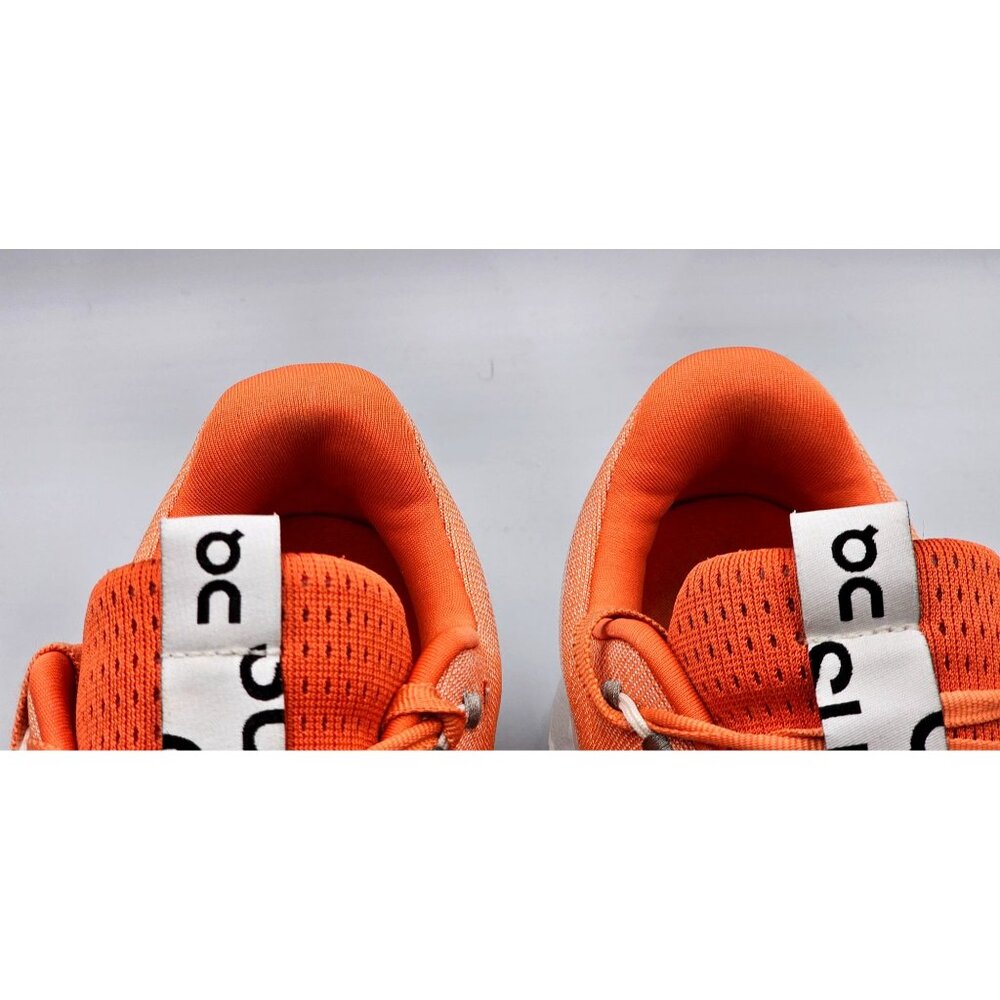 On Cloud Men's Orange Cloudsurfer Lightweight Running Shoes Mesh Upper Sz 8 2903 - Picture 7 of 16